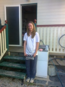 Zoe, naturopath, podiatrist, gardener and all-round excellent householder